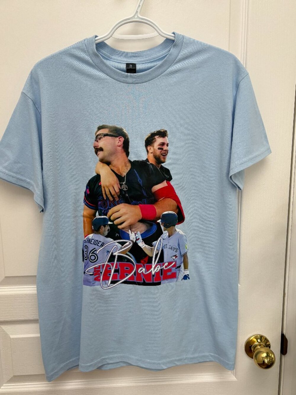 Baby Blue Tee Blue Jays Schneider & Clement